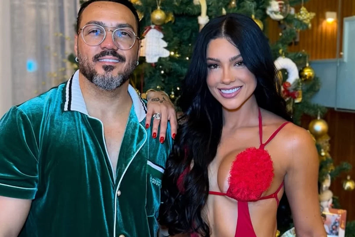 Belo e Rayane Foto Reprodução Instagram