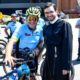 Cantor Daniel chega em Aparecida após percorrer mais de 300km de bicicleta (Foto- Kleber Augusto : Santuário Nacional)