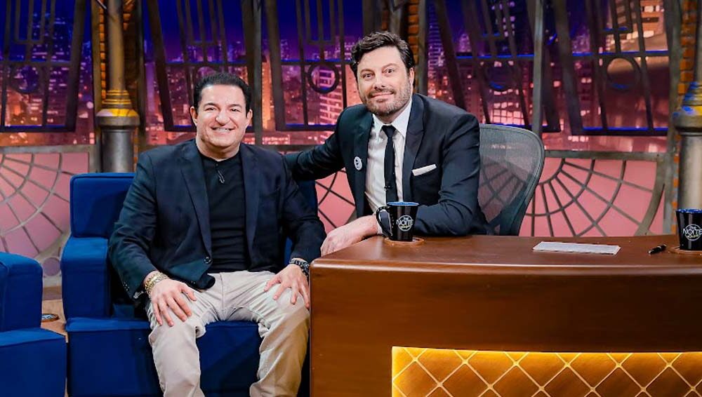 Danilo Gentili - The Noite Foto Divulgação SBT