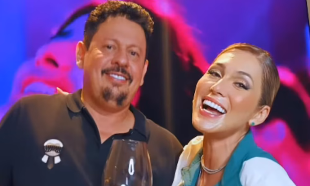 Marcos Araújo e Lívia Andrade - Foto- @marcosaudiomix via Instagram