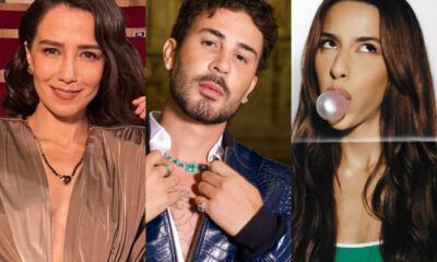 Marjorie Estiano, Carlinhos Maia e Marina Sena (Foto: Reprodução/Instagram @estianomarjorie, @carlinhos e @amarinasena)