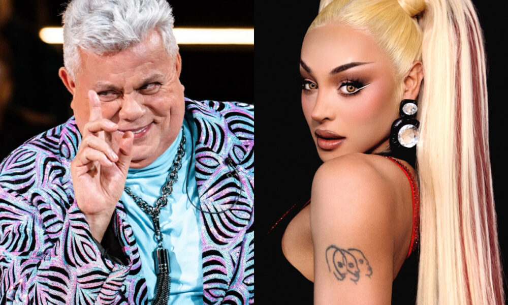 Milton Cunha e Pabllo Vittar (Foto- Reprodução:Instagram @multishow @pabllovittar)