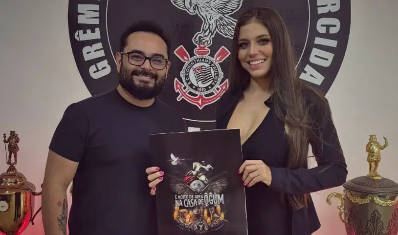 Rayner Pereira e Aline Azevedo. Foto- Acervo Pessoal