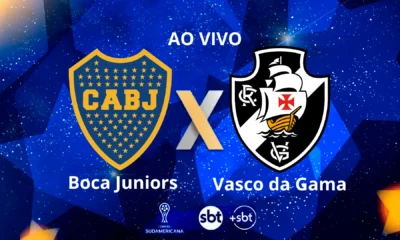 SBT Transmite Boca Juniors x Vasco