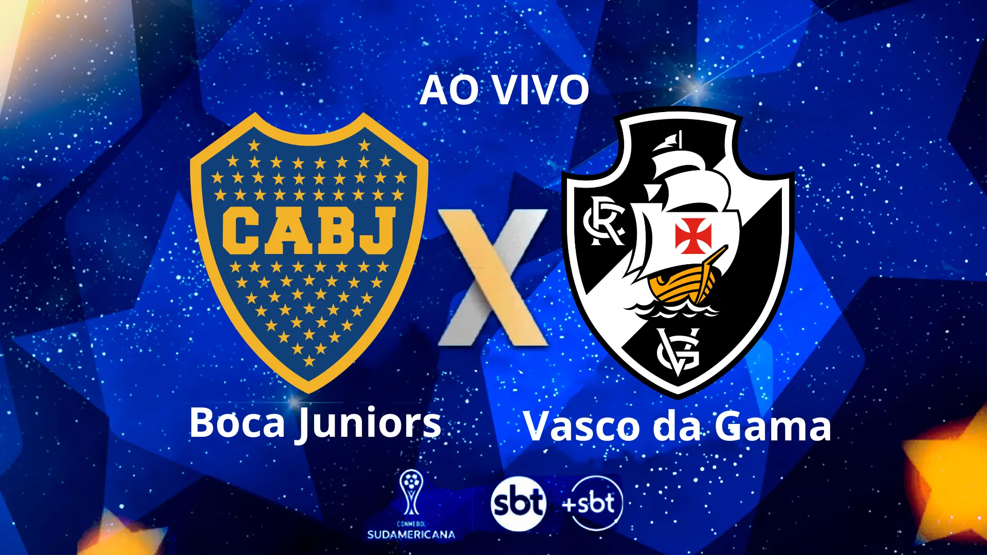 SBT Transmite Boca Juniors x Vasco