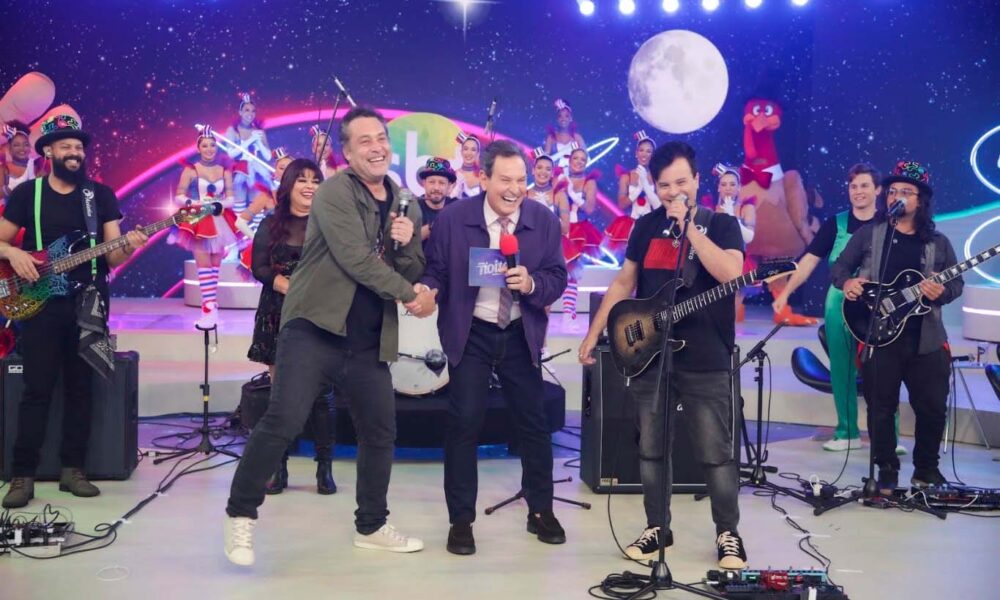 Trem da Alegria no Viva a Noite - Foto Divulgação SBT