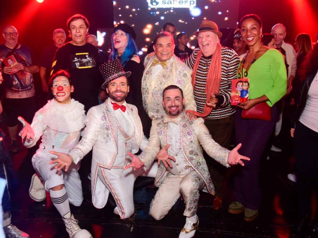 Famosos presentes no Reder Circus Abracadabra – O Circo Musical (Crédito- Divulgação)