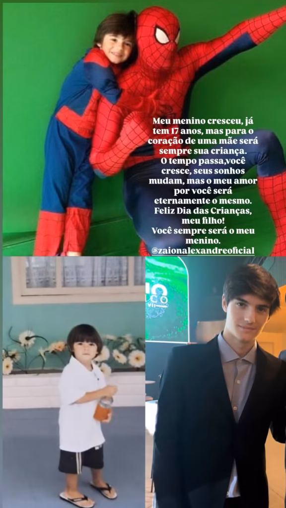 Mari Alexandre e Záion - Foto Reprodução Instagram
